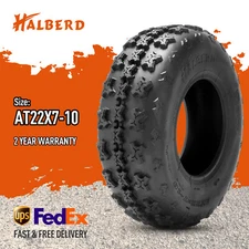 22x7-10 22x7x10 ATV Tires 4Ply Heavy Duty UTV Tyre All Terrain Sport Replacement