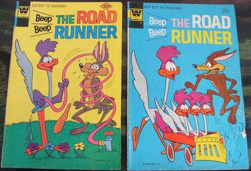 Beep Beep Road Runner #64 Gold Key Pub 1977 And #42