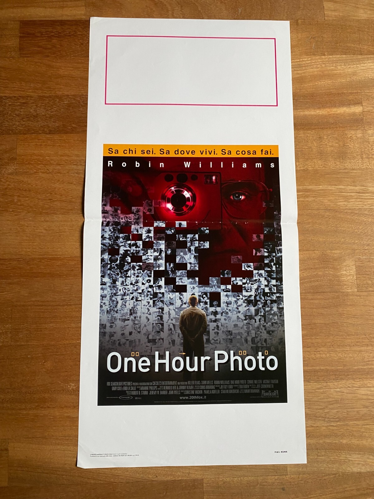 Locandina originale film One Hour Photo (2002) - Regia di Mark Romanek