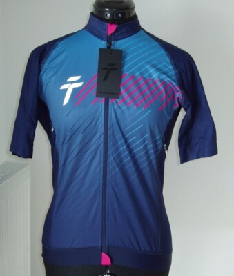 True Cycling Radtrikot Herren Blau Gr. S - M - L -  Neu + Originalverpackt - Top