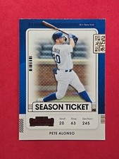 2021 Pete Alonso Panini Contenders Season Ticket #84