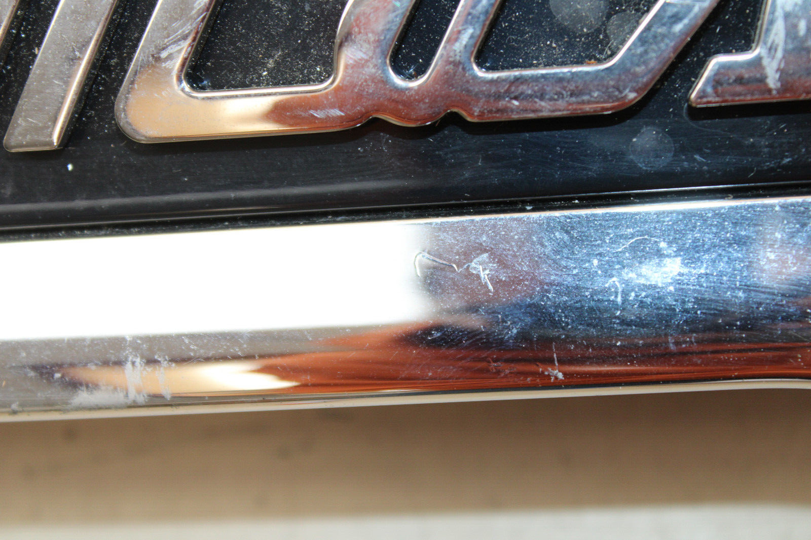 14-22 MASERATI GHIBLI DECKLID TRUNK LID MOLDING + CAMERA BLACK ORIGINAL OEM