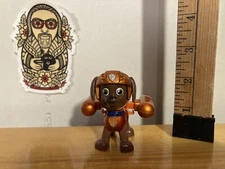Paw Patrol ACTION PACK PUP metallic orange ZUMA figure - NO BONE ON BACK OF PACK