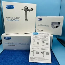 Zurn ZER6000PL-WS1-CPM Sensor Operated Battery Powered Flush Valve