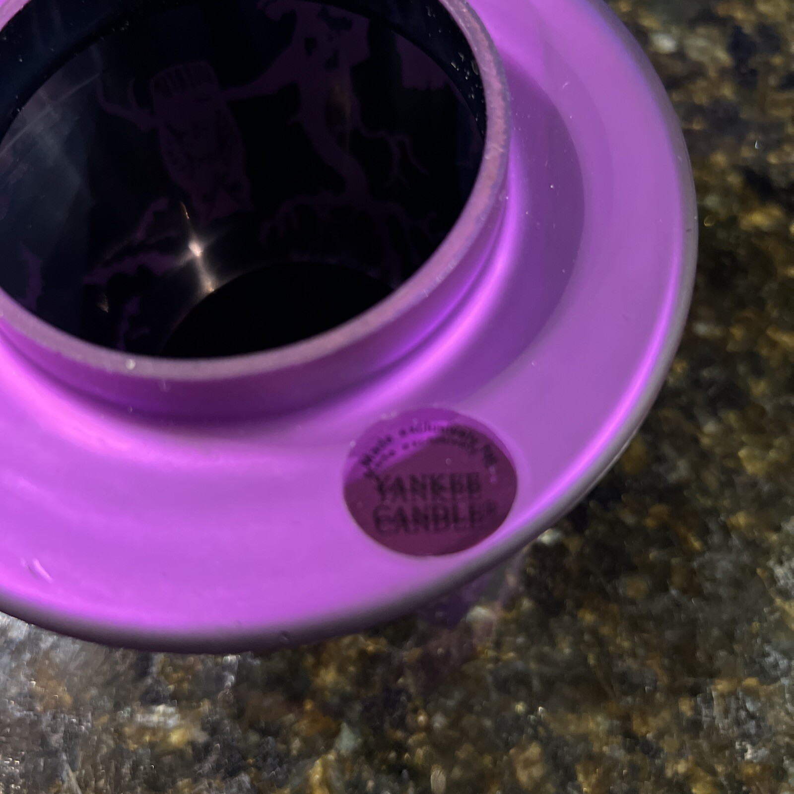 YANKEE CANDLE HALLOWEEN GLASS JAR CANDLE FLICKERING OWL LAMP SHADE TOPPER eBay