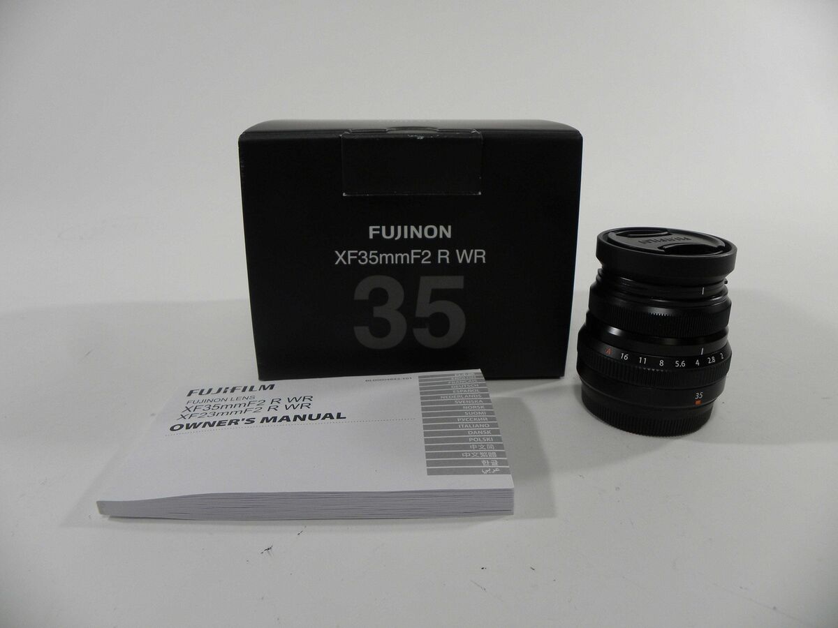 Fujinon Super EBC XF 35mm f2 R WR lens | eBay Fujinon Super EBC XF 35mm f2 R WR lens | eBay