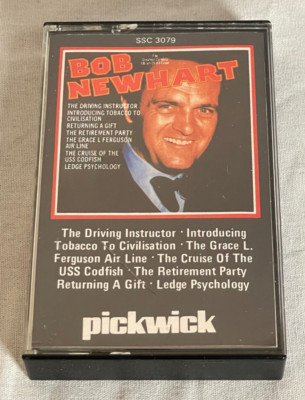 Bob Newhart Cassette The Best of Bob Newhart Comedy Superstars Picwick 1973 