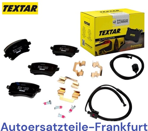 TEXTAR brake pads rear bentley continental 3w, flying track 4w + vw phaeton - Picture 2 of 4