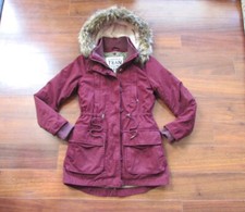 Garage ~ Size Xs ~ Prsitine! Trans Seasaonal Sherpa Faux Fur Parka Toggel Jacket