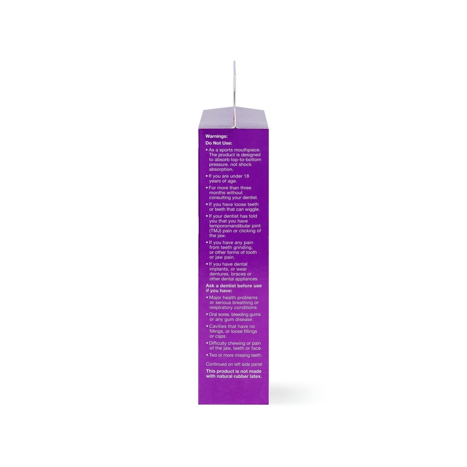 CVS Health Comfort Dental Guards (2) + Case For Night time Teeth Grinding eBay