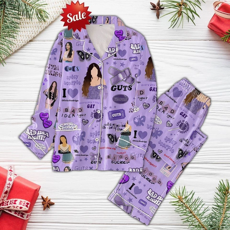 Olivia Rodrigo Pajamas, Olivia Pajamas Set