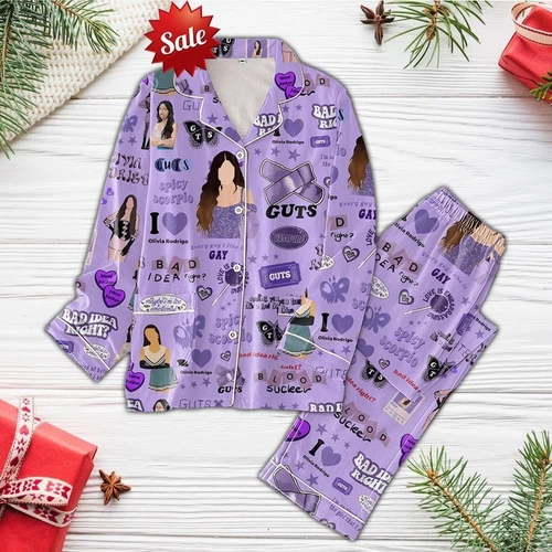 Olivia Rodrigo Pajamas, Olivia Pajamas Set