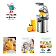 Electric Citrus Juicer Squeezer, Electric Juicer for Orange, Lemon and Limes ...