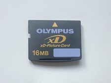 Olympus 16MB xD-Picture Card MXD16P3 Memory Card With Case Tested Formatted