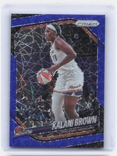 2025 Panini Prizm WNBA #55 Kalani Brown Blue Velocity Prizms Phoenix Mercury
