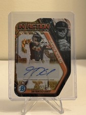 GAVIN KILEN 2025 Bowman Draft IN ACTION BIA-GK Auto Gold Mini Diamond /50 GIANTS