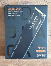 Western Digital Black SN850X NVMe 4TB M.2 Gen4 Internal SSD -WDS400T2X0E