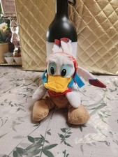 VTG Frontierland Donald Duck Plush Bean Mid-1990s Walt Disney World NWT