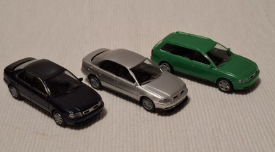 RIETZE 1:87 Nr. 20650, 10651, Somo - Audi A 4, Audi A4 Sport, Audi A4 Avant