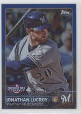 2015 Topps Opening Day Opening Day Edition Blue Jonathan Lucroy #44 4yl