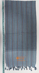 SCARF - Cambodia Siem Reap  - HOTEL  Merchandise  - Multi-Color -Blue White