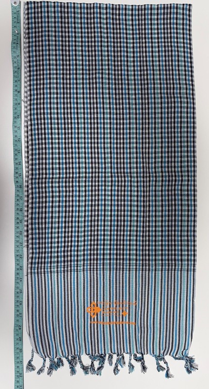 SCARF - Cambodia Siem Reap  - HOTEL  Merchandise  - Multi-Color -Blue White