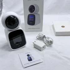 Noorio CL200 2K Indoor Camera 2-Way Video Calling, 360° Motion Detection Came...