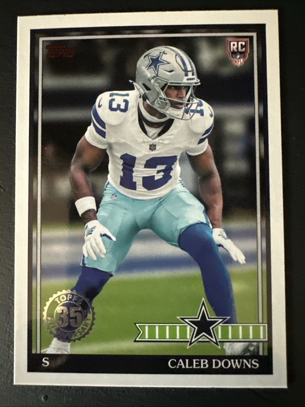 Caleb Downs Topps Rc #91tr-49 35th Anniversary