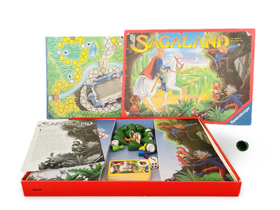 SAGALAND RAVENSBURGER BRETTSPIEL GESELLSCHAFTSSPIEL SPIEL DES JAHRES 1982