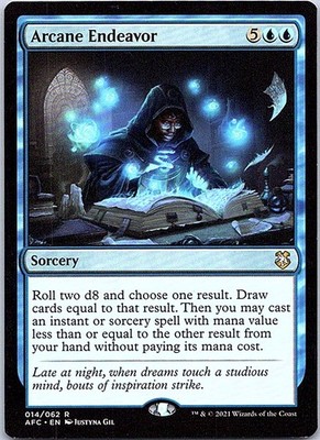 Arcane Endeavor R AFC Commander: Adventures in the Forgotten Realms 14 S