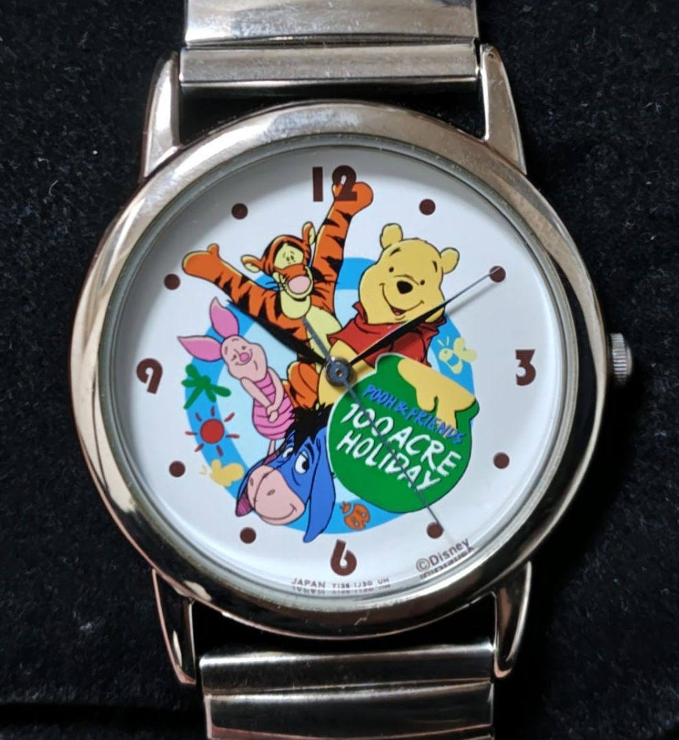 Vintage Ladies DISNEY WINNIE THE POOH Watch New Battery. Works. Vintage Disney Winnie the Pooh Women main image 2