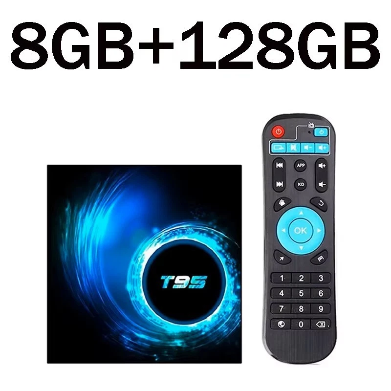 Box Multimedia  Android TV T95  8G ram + 128 G stockage  & compatible IPTV - Image 4 of 4