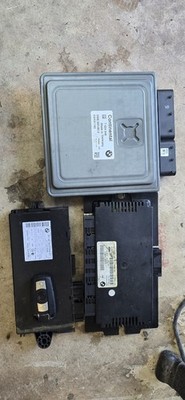 07 TO 11 BMW 328i E90 ECU DME ENGINE COMPUTER CAS 3 FRM2 MODULE KEY IGNITION SET