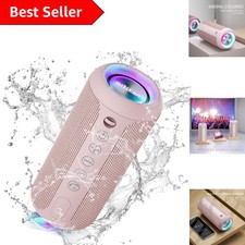Portable Bluetooth Speakers, Waterproof Wireless Speaker with 24W Loud Stereo...