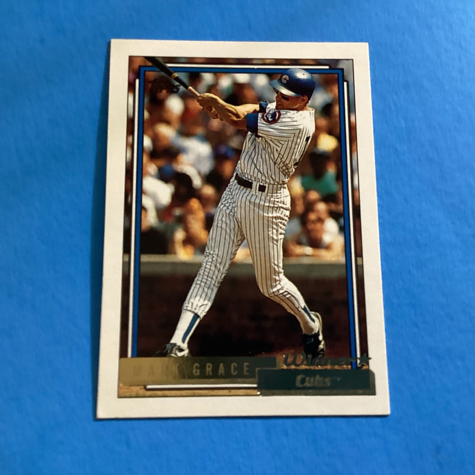 1992 Topps Gold Winner Mark Grace #140