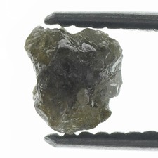 1.41 CT Greenish Raw Uncut Gemstone, Real Natural Rough Loose Diamond For Ring