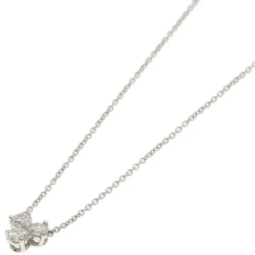 TIFFANY&Co.  Aria Diamond Necklace Platinum PT950  Ladies [Used]