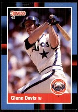 Glenn Davis 1988 Donruss #184 Houston Astros MLB READ FREE SHIPPING AutographDen