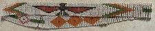 Authentic Orange Thunderbird Hand Beaded by American Santo Domingo Hat Head Band