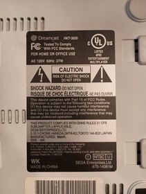 Sega Dreamcast Console (HKT-3020) w/ Controller, Memory Card, Video/Power Cables