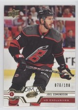 2019 SP Authentic Upper Deck Update UD Exclusives 70/100 Joel Edmundson #513 g2u