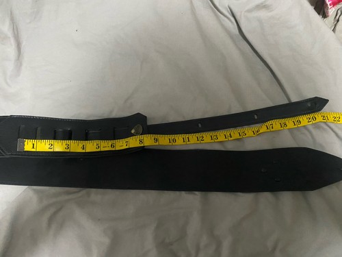tony iommi signature Leather Guitar Strap - Picture 18 of 21