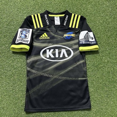 Wellington Hurricanes Super Rugby Away Shirt 2018 Adidas Jersey Small S Kit