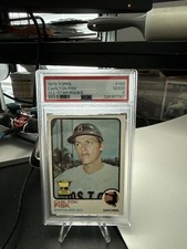 1973 Topps Carlton Fisk #193 PSA 2 GOOD Red Sox HOF All-Star Rookie Vintage