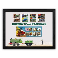 Hornby Model Railways Framed Stamps and Miniature Sheet from Royal Mail