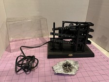 ARROW HANDICRAFT #675 Electric Marble Ball Clock  Kinetic Time Machine VTG 1978