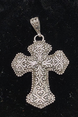 Shop LC Bali Vermächtnis Sterlingsilber Hamsa Anhänger 2''