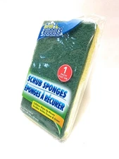 6x3.5x0.9 inch Heavy-Duty Scrub Sponge for Kitchen Bathroom Cleaning