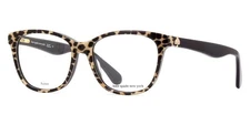 Kate Spade Rectangle Woman Eyeglasses ATALINA 0INA 51mm Black Pattern - NEW