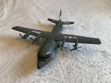 Vintage Tim Mee Toy Hercules C-130 Plastic Toy Airplane Made In USA